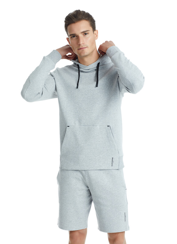 Erkek Sweatshirt 80001 - Gri - 1