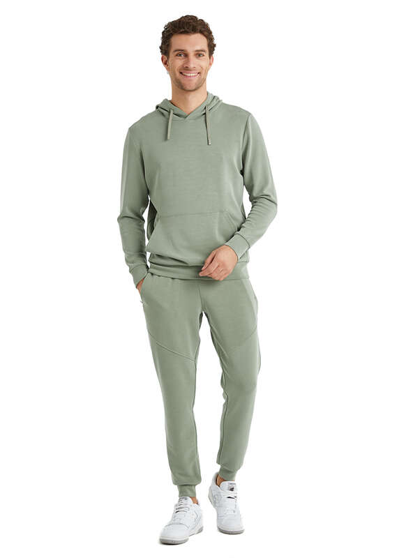 Erkek Sweatshirt 80041 - Haki - 1