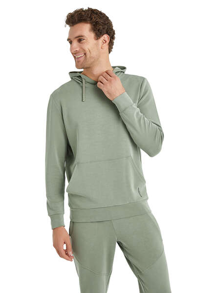 Erkek Sweatshirt 80041 - Haki - 3