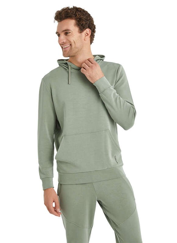 Erkek Sweatshirt 80041 - Haki - 3