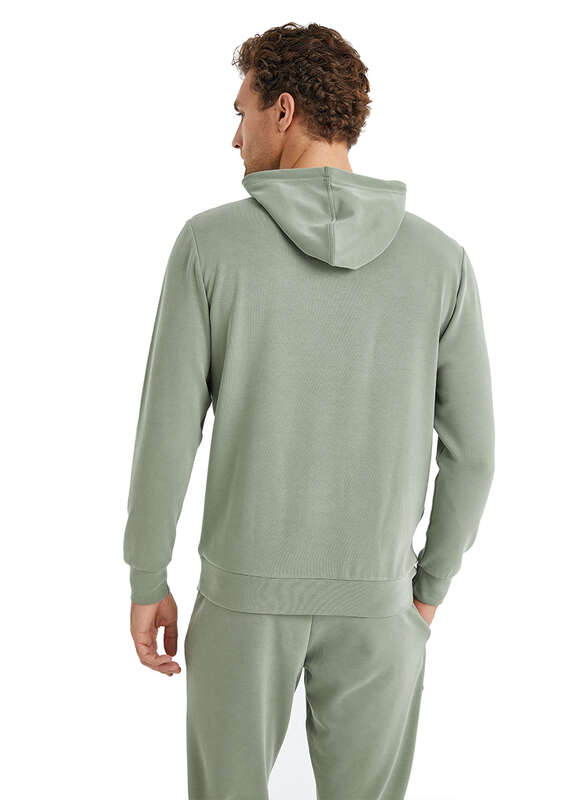 Erkek Sweatshirt 80041 - Haki - 4