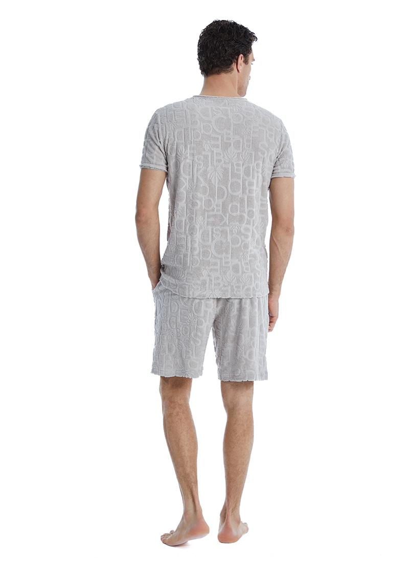 Erkek T-Shirt 10621 - Bej - 4