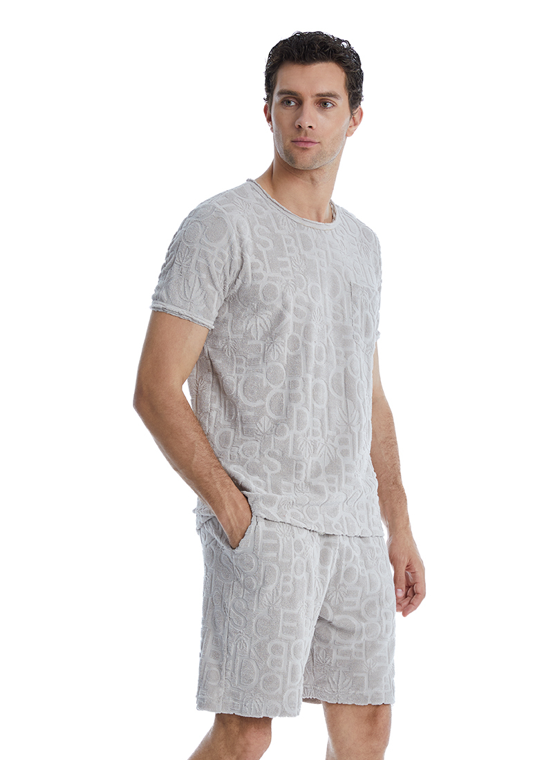 Erkek T-Shirt 10621 - Bej - 1