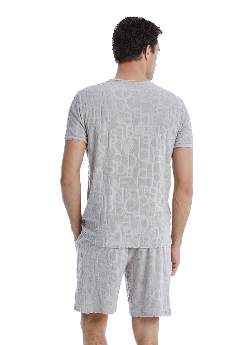 Erkek T-Shirt 10621 - Bej - Blackspade (1)