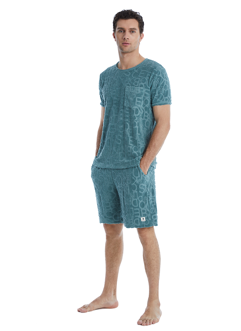 Erkek T-Shirt 10621 - Yeşil - 6