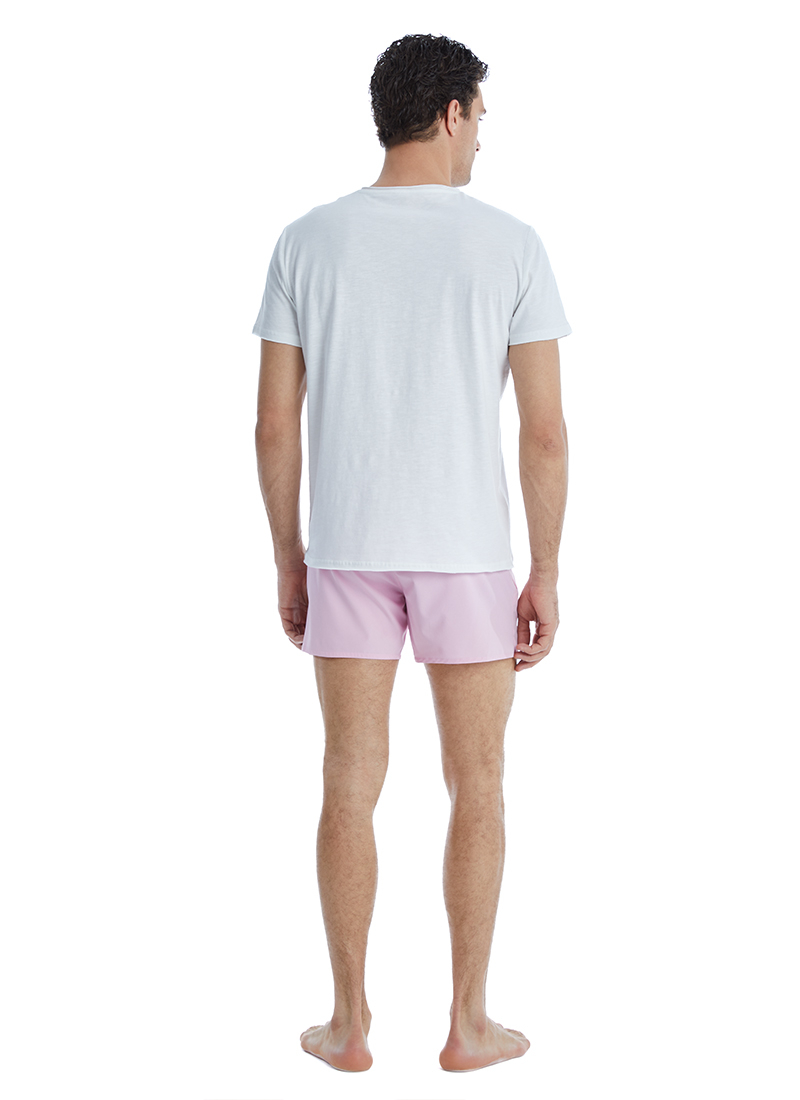 Erkek T-Shirt 10638 - Beyaz - 4