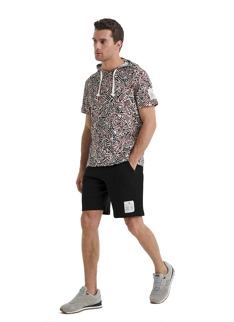 Erkek T-Shirt 40451 - Kahverengi - 3