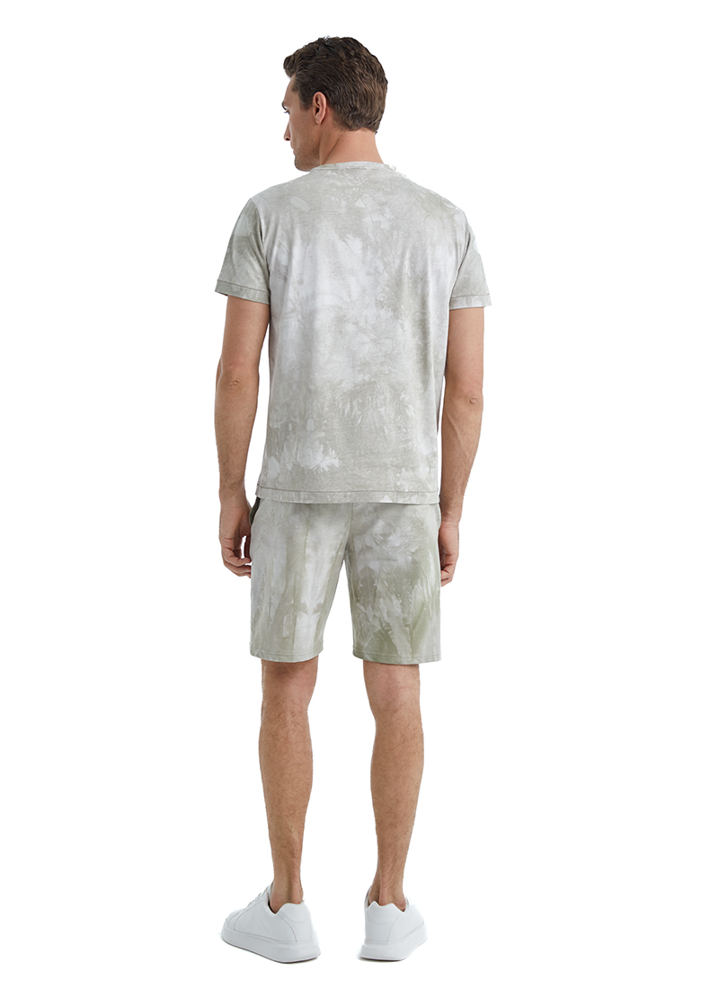 Erkek T-Shirt 40502 - Yeşil - 4