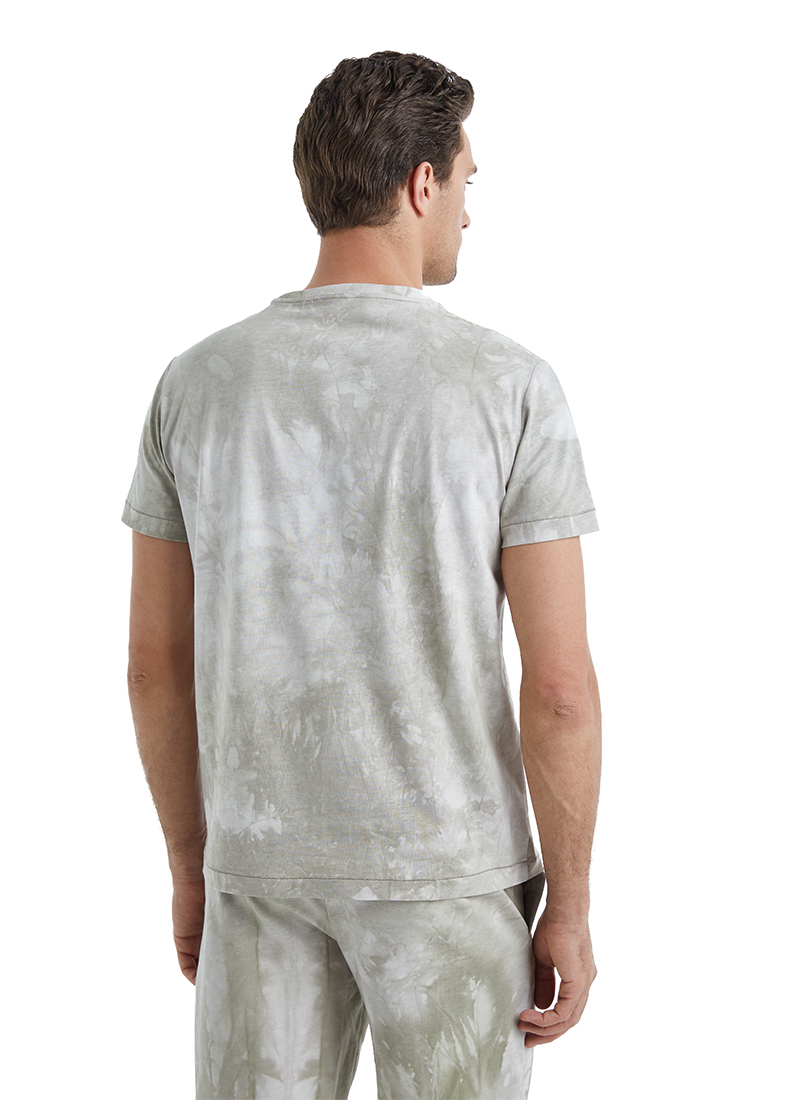 Erkek T-Shirt 40502 - Yeşil - Blackspade (1)