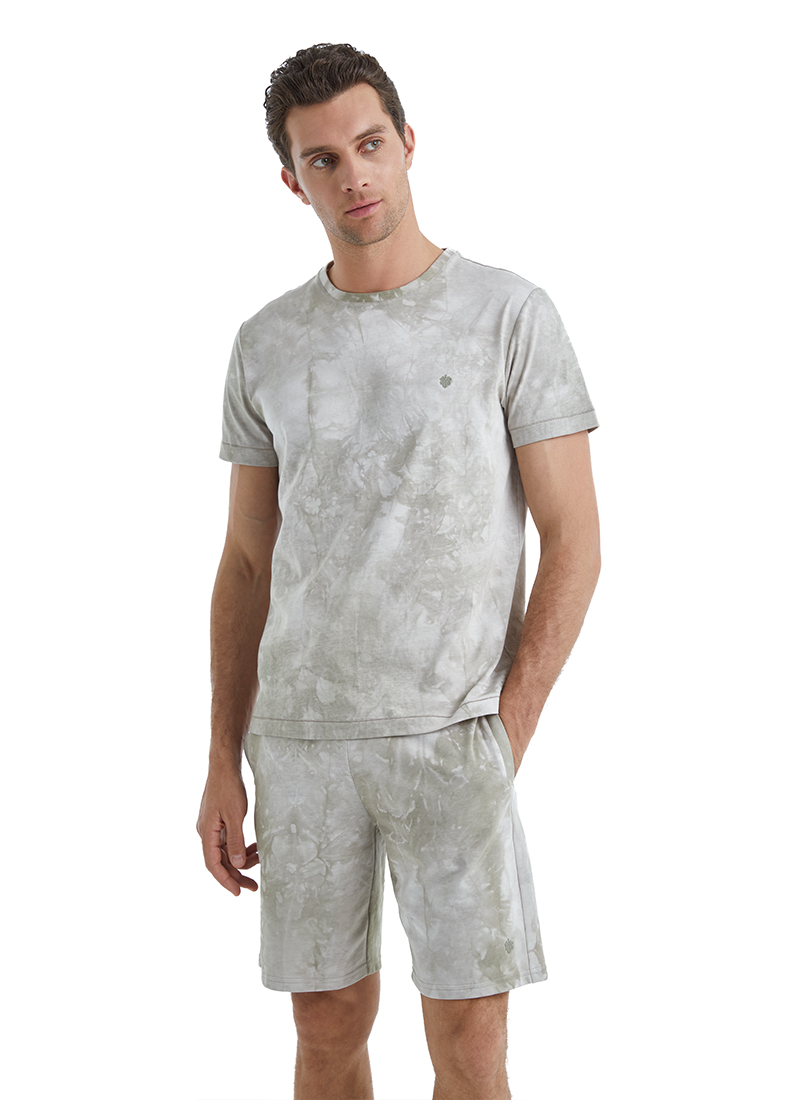 Erkek T-Shirt 40502 - Yeşil - 6