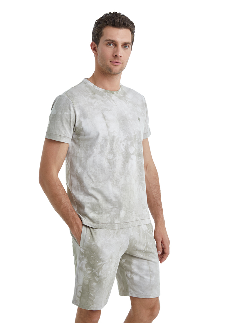 Erkek T-Shirt 40502 - Yeşil - 1