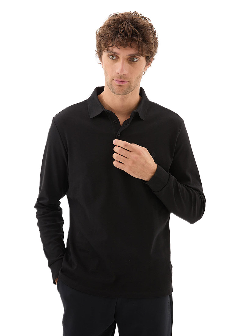 Erkek T-Shirt 40631 - Siyah - Blackspade