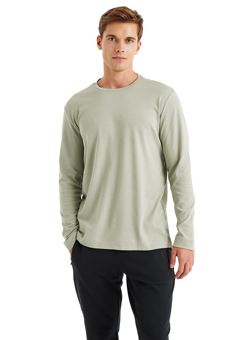 Erkek T-Shirt 40633 - Yeşil - Blackspade