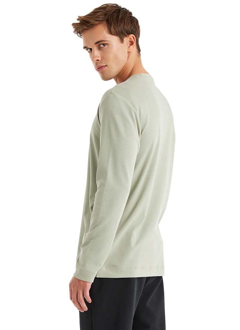 Erkek T-Shirt 40633 - Yeşil - Blackspade (1)