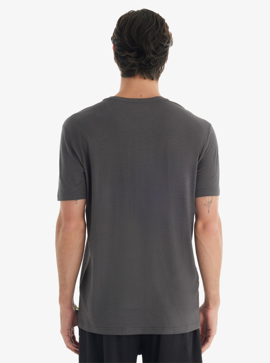 Erkek T-Shirt 40705 - Antrasit - 2