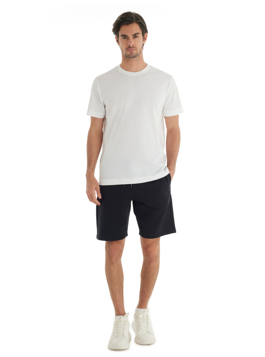 Erkek T-Shirt 40727 - Beyaz - 4