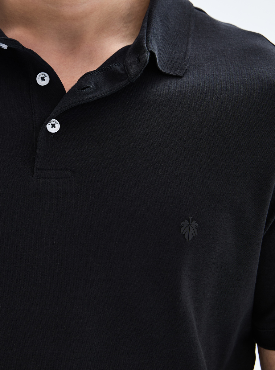 Erkek T-Shirt 40742 - Siyah - 3