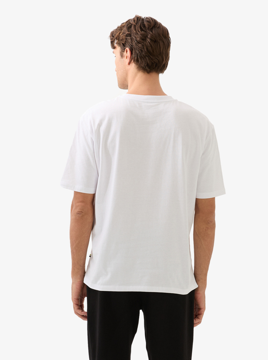 Erkek T-Shirt 40809 - Beyaz - 3