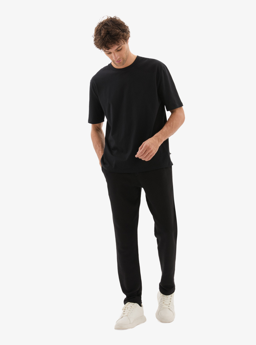 Erkek T-Shirt 40809 - Siyah - 5