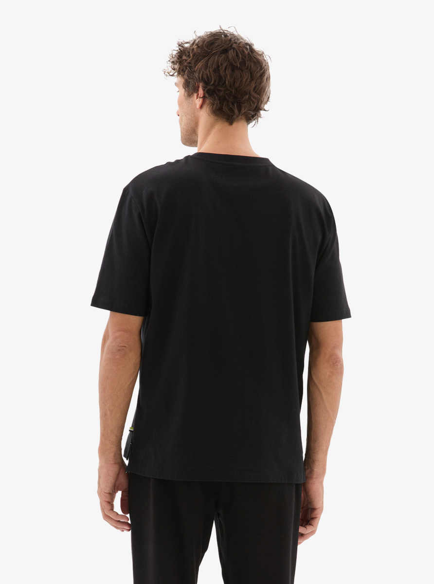 Erkek T-Shirt 40809 - Siyah - Blackspade (1)