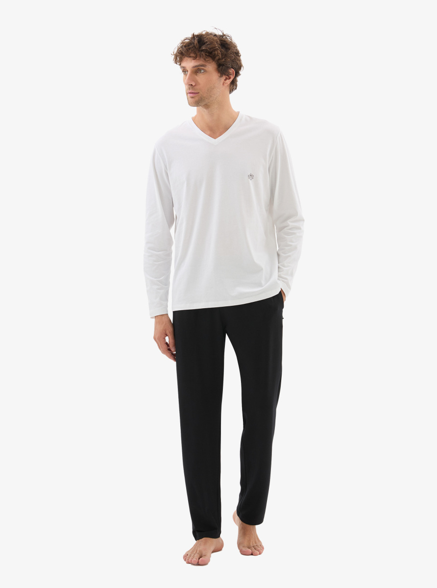 Erkek T-Shirt 40816 - Beyaz - 4