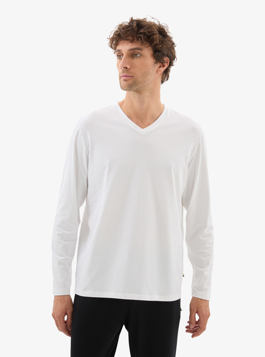 Erkek T-Shirt 40816 - Beyaz - Blackspade