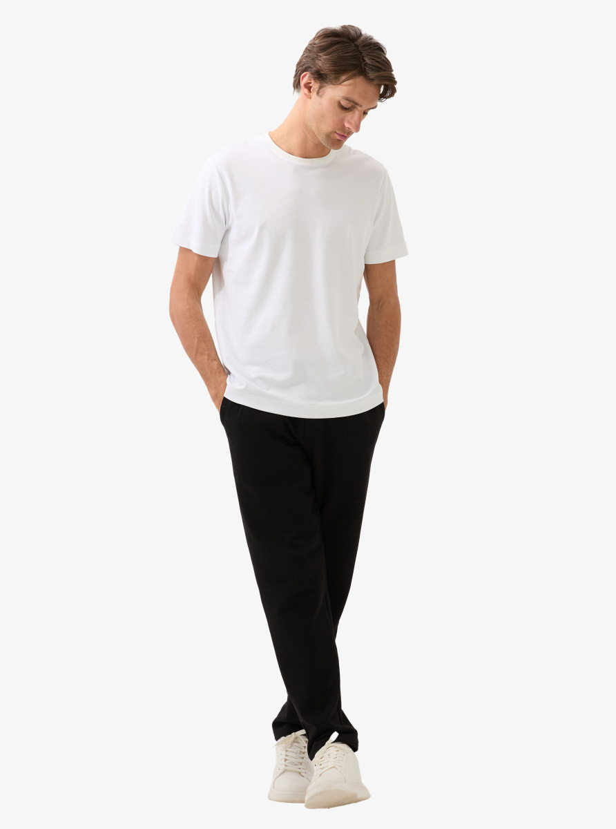 Erkek T-Shirt 40818 - Beyaz - 6