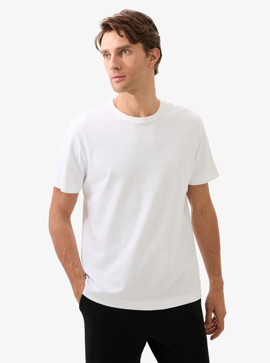 Erkek T-Shirt 40818 - Beyaz - 1