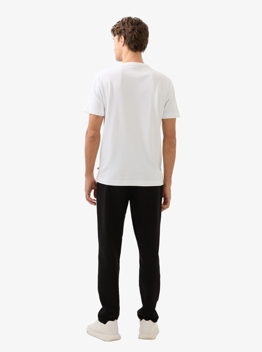 Erkek T-Shirt 40818 - Beyaz - 7