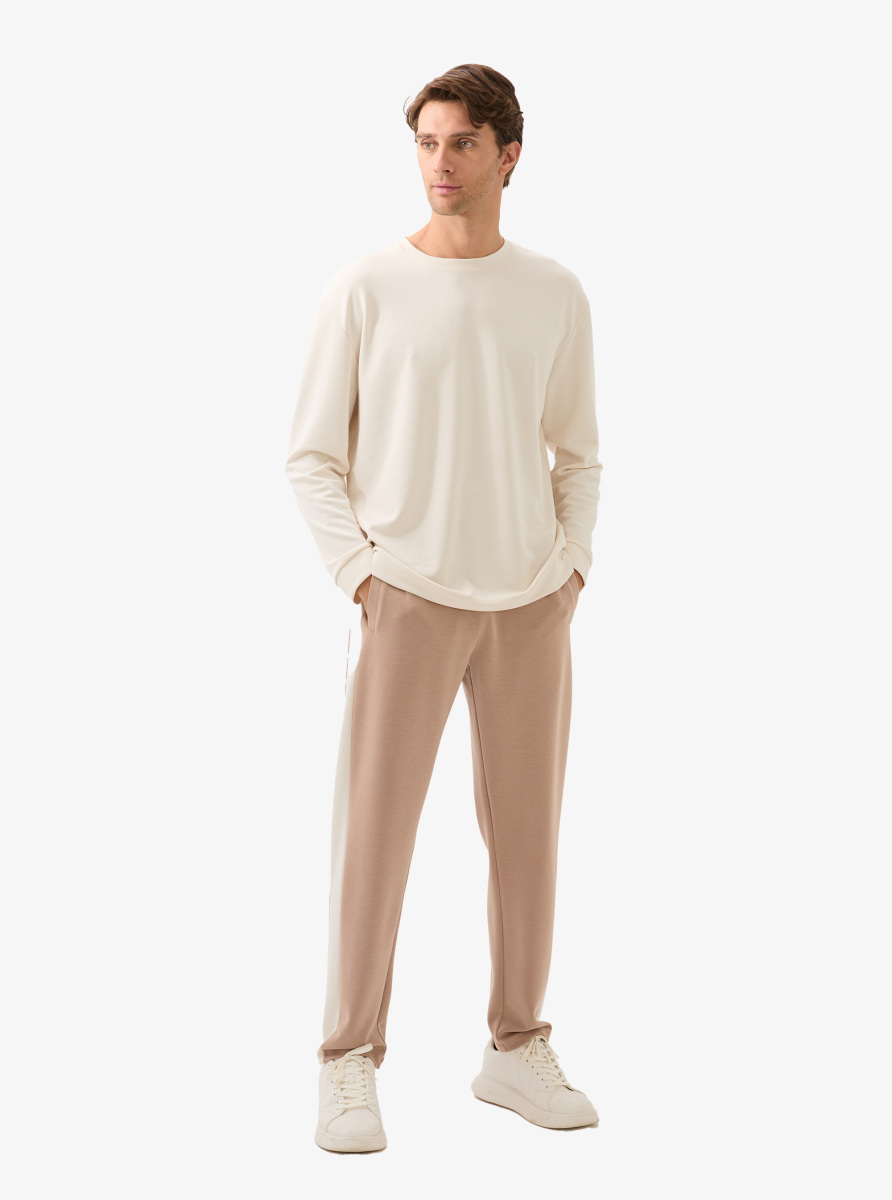 Erkek T-Shirt 40826 - Beyaz - 5