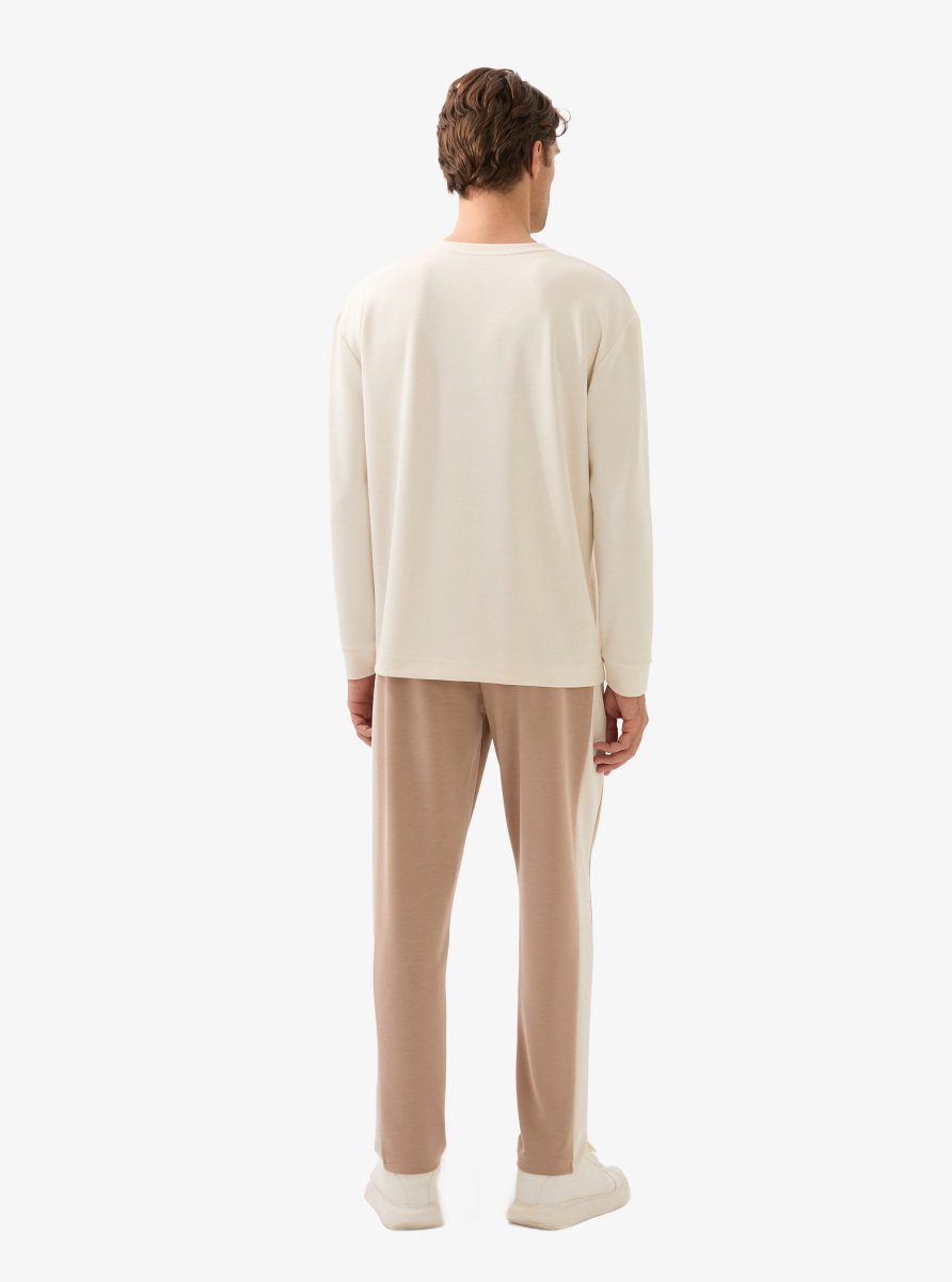 Erkek T-Shirt 40826 - Beyaz - 6