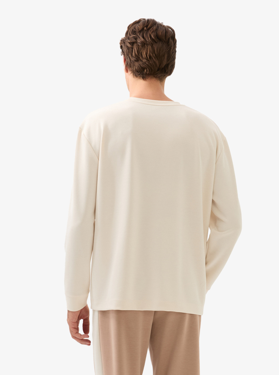 Erkek T-Shirt 40826 - Beyaz - 2