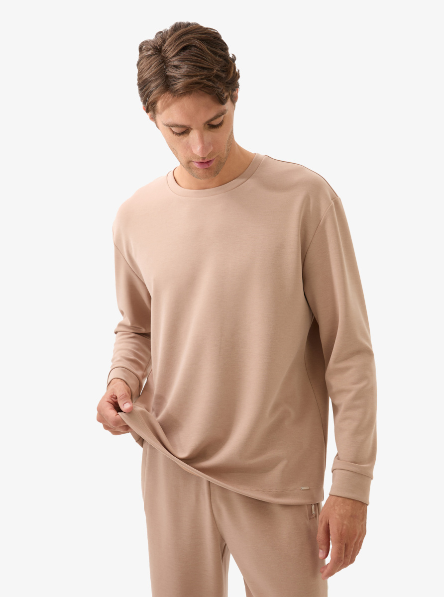 Erkek T-Shirt 40826 - Kahverengi - 3