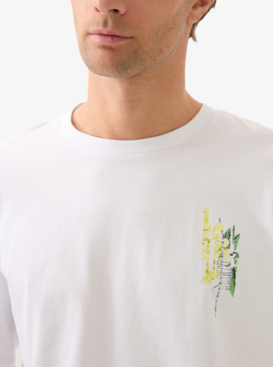 Erkek T-Shirt 40829 - Beyaz - 2