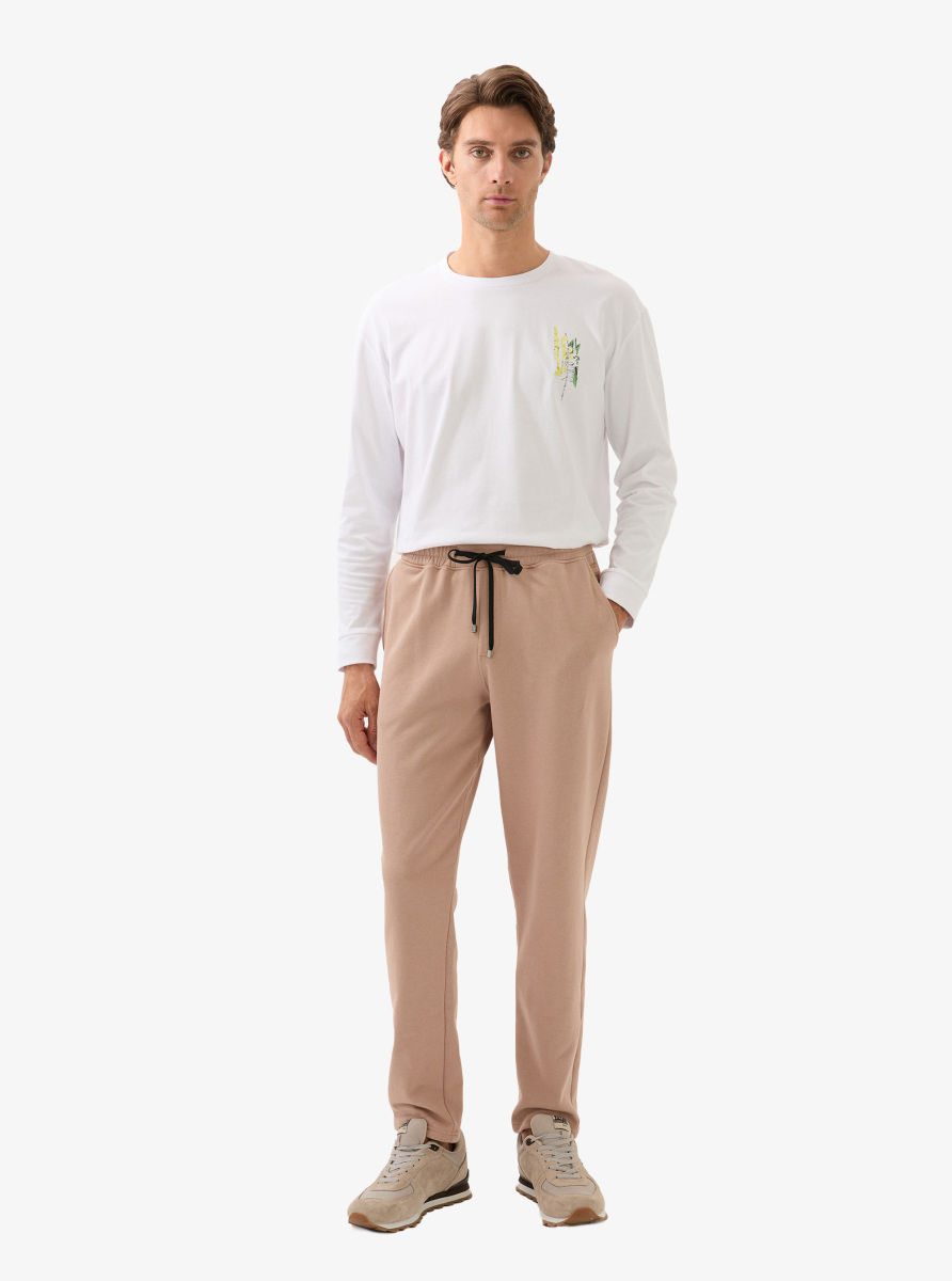 Erkek T-Shirt 40829 - Beyaz - 5