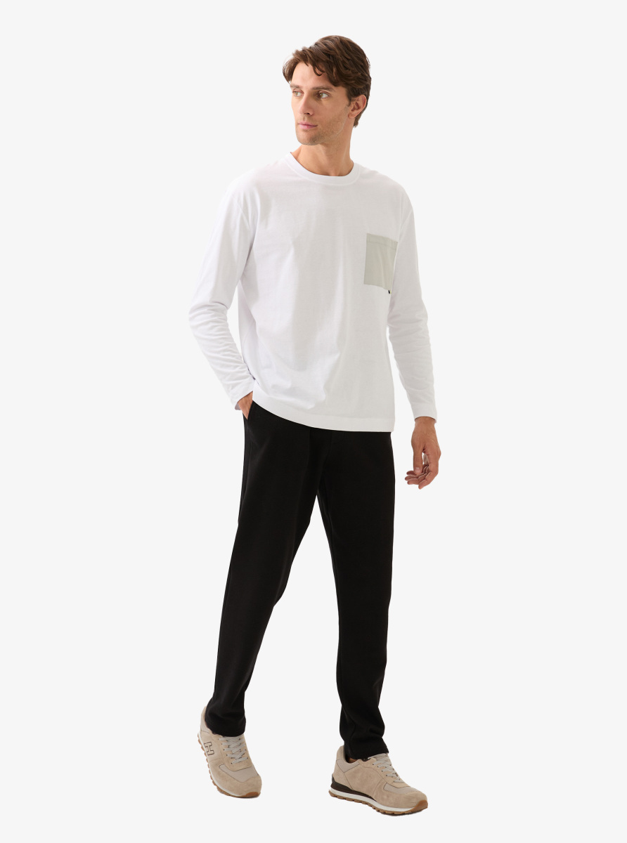 Erkek T-Shirt 40841 - Beyaz - 2