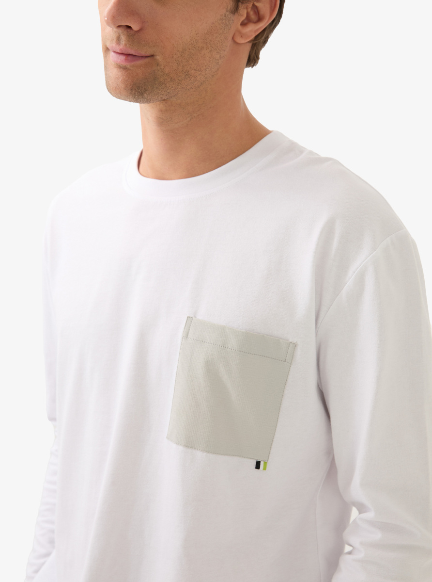 Erkek T-Shirt 40841 - Beyaz - 3