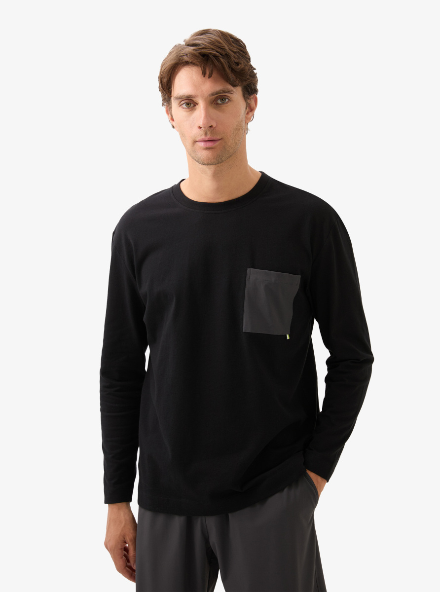 Erkek T-Shirt 40841 - Siyah - 1