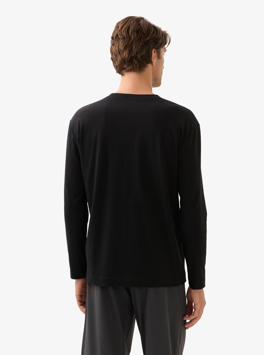 Erkek T-Shirt 40841 - Siyah - 2