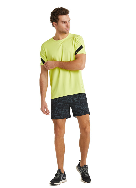 Erkek T-Shirt 70446 - Yeşil - 5