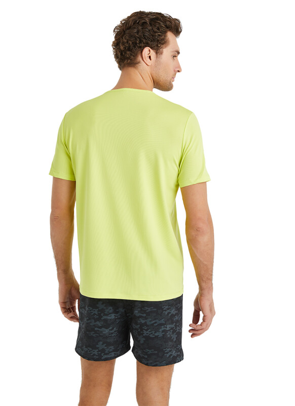 Erkek T-Shirt 70446 - Yeşil - Blackspade (1)