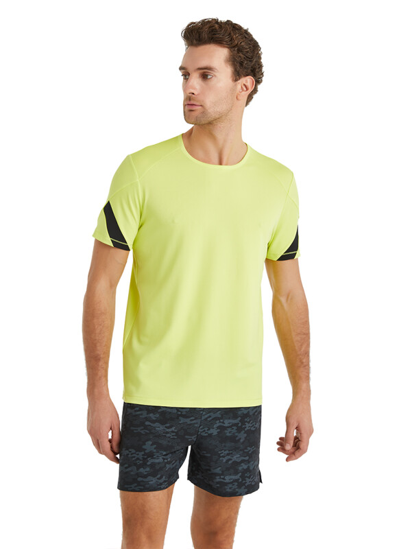 Erkek T-Shirt 70446 - Yeşil - 1