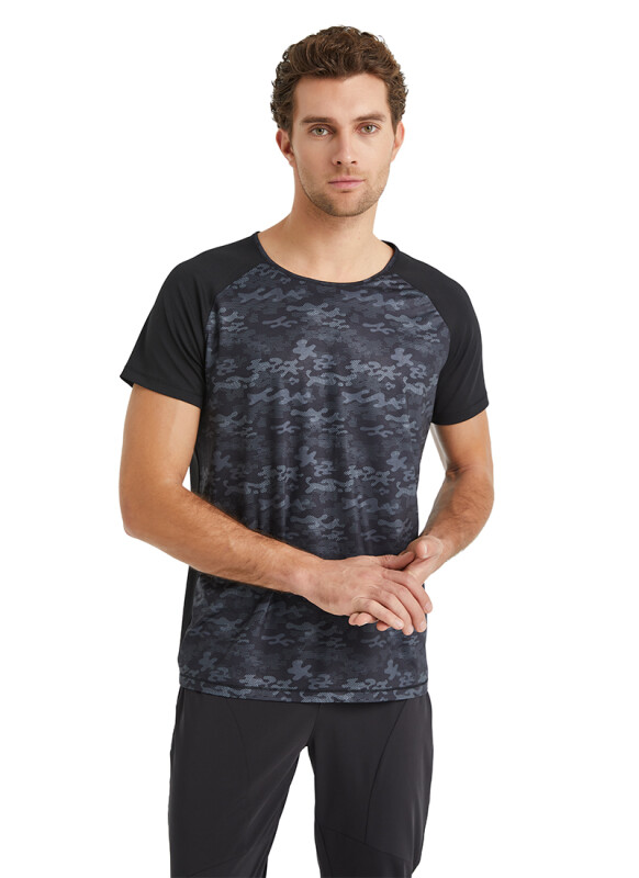 Erkek T-Shirt 70447 - Desenli - 1