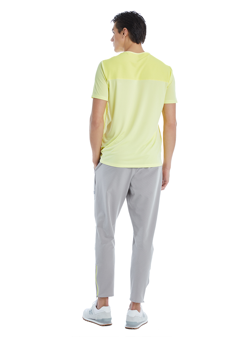 Erkek T-Shirt 70537 - Sarı - 4