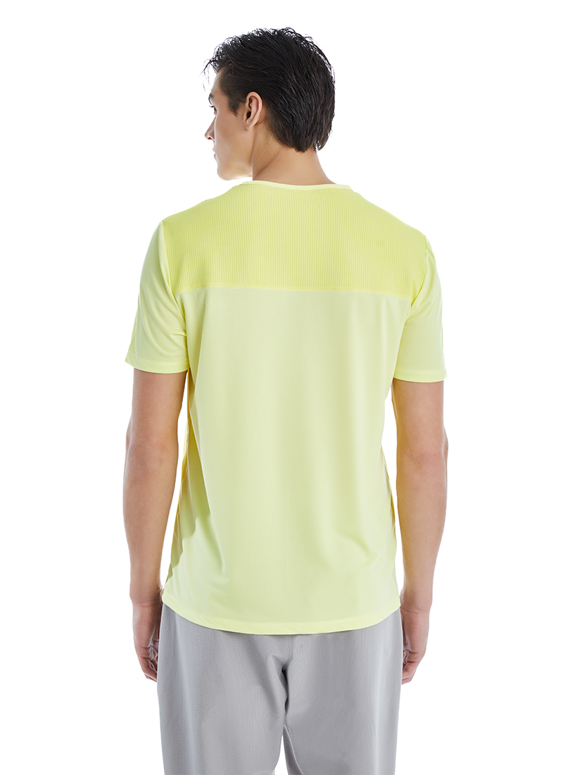 Erkek T-Shirt 70537 - Sarı - 2