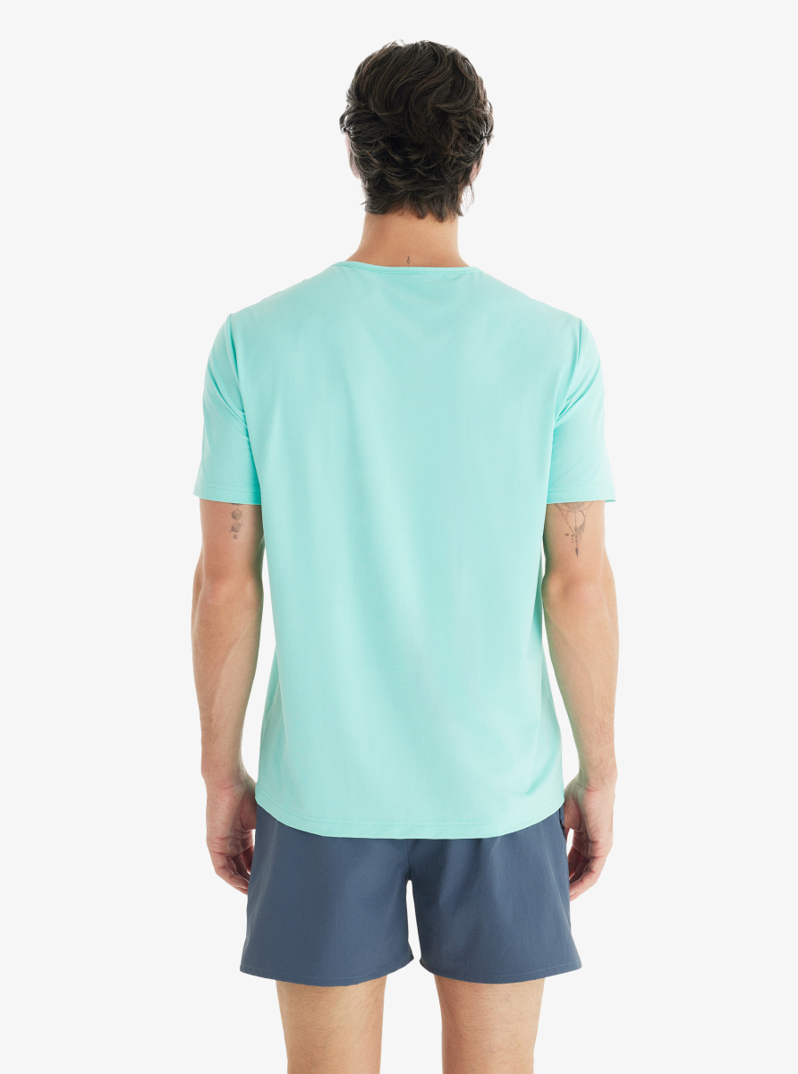 Erkek T-Shirt 70601 - Mavi - 2