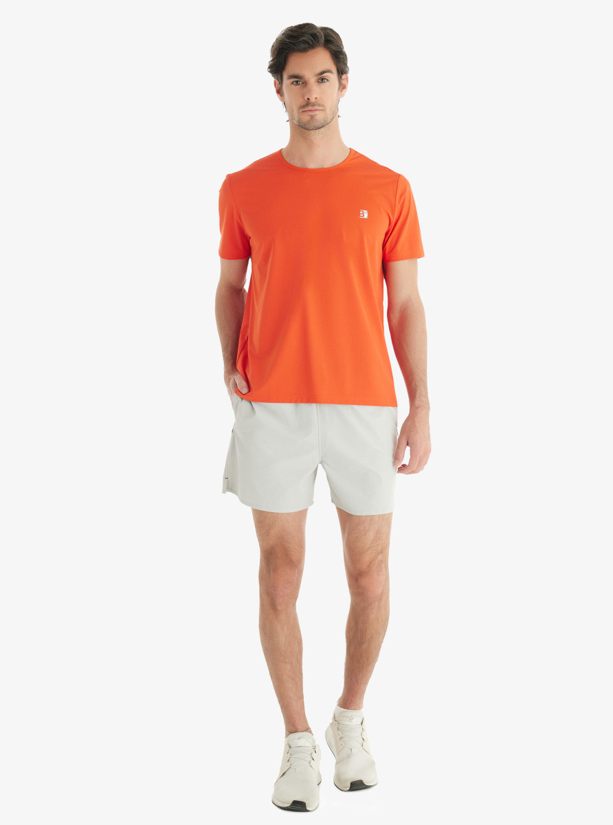 Erkek T-Shirt 70601 - Mercan - 7