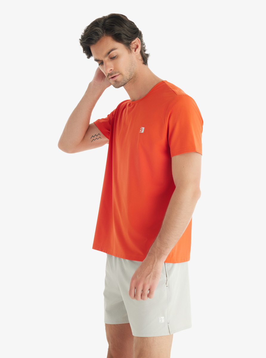 Erkek T-Shirt 70601 - Mercan - 1