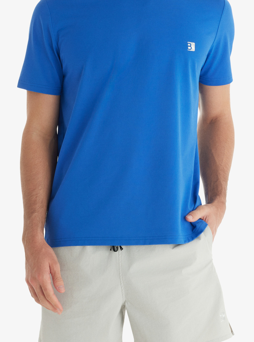 Erkek T-Shirt 70601 - Saks - 4