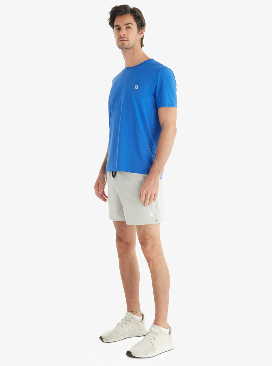 Erkek T-Shirt 70601 - Saks - 6